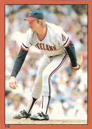 1982 Topps Baseball Stickers     113     Len Barker HL